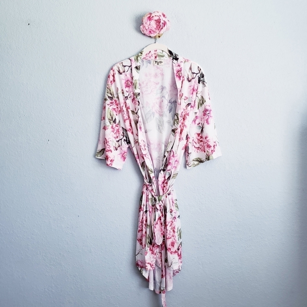 Show Me Your Mumu Chic Floral Robe